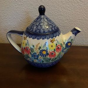 Polish Pottery Unikat Teapot